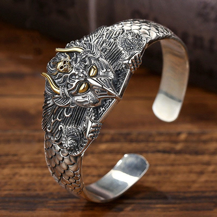 Brazalete tibetano de protección de la sabiduría del pájaro Garuda