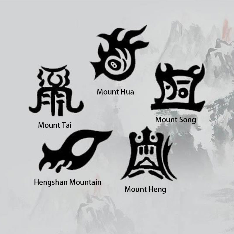 Buddha Stones, obsidiana negra, taoísmo, cinco montañas sagradas, Mantra de nueve caracteres tallado, purificación, colgante de collar Yin Yang