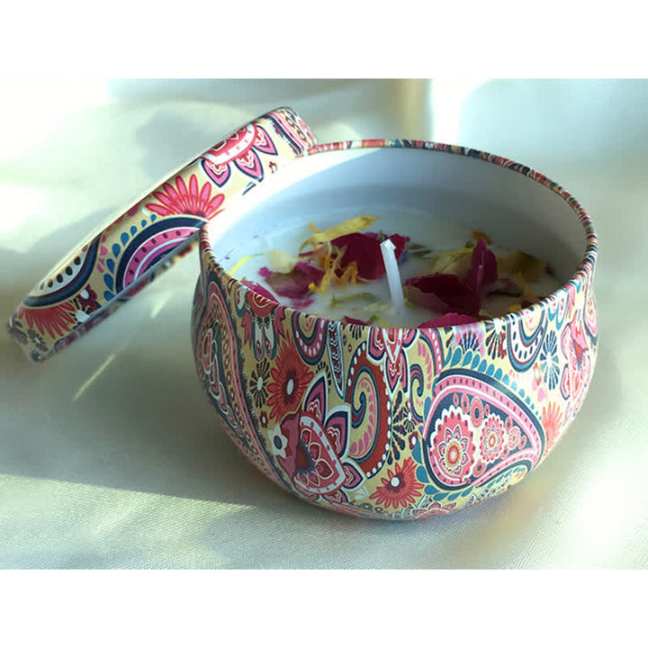 Té blanco Flor de jengibre Lavanda Gardenia Vela de cera de soja perfumada Regalo para familiares y amigos
