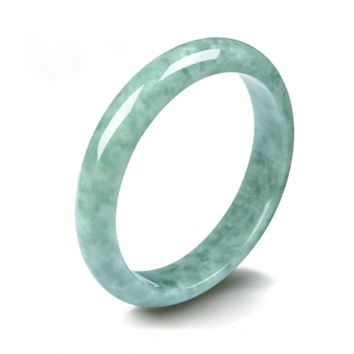 Pulsera de prosperidad de jade natural con Buddha Stones