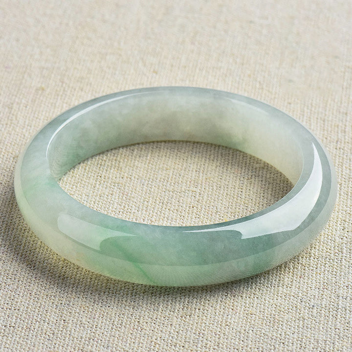 Pulsera de prosperidad curativa de jade natural
