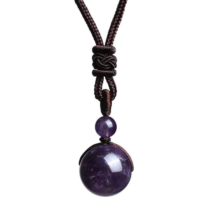 Collar de protección de ojos de tigre tibetano con Buddha Stones