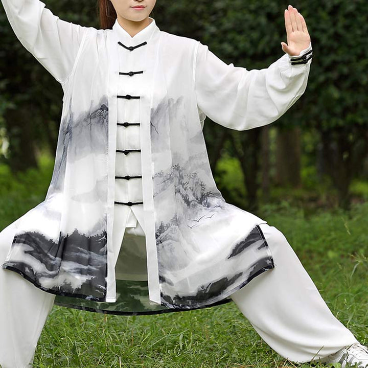 Conjunto de 3 piezas de ropa unisex para práctica de meditación, oración, tai chi, zen y qigong. - image 4