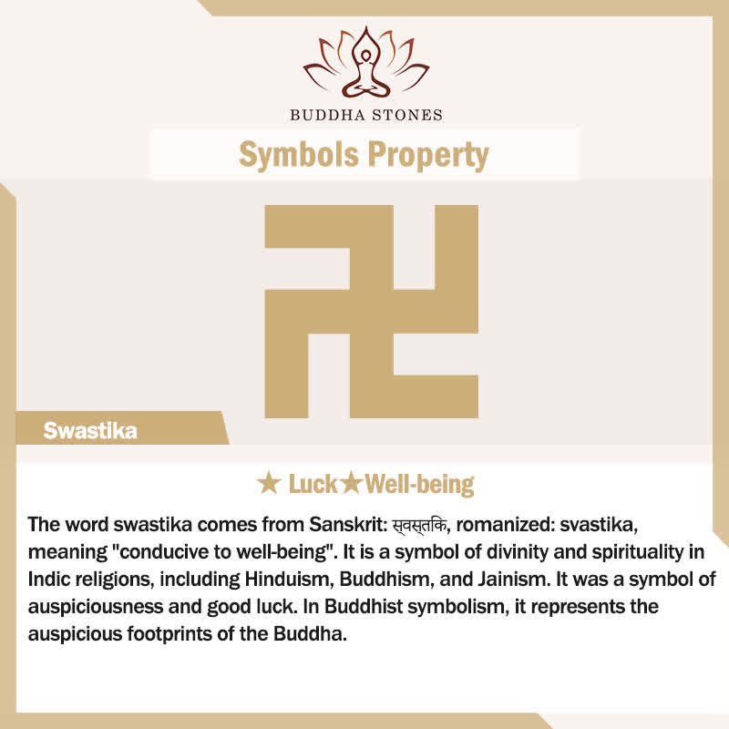 Pulsera de fuerza Buddha Stones de doble Dorje Om Mani Padme Hum de Buda con esvástica Vajra de piedras de Buda