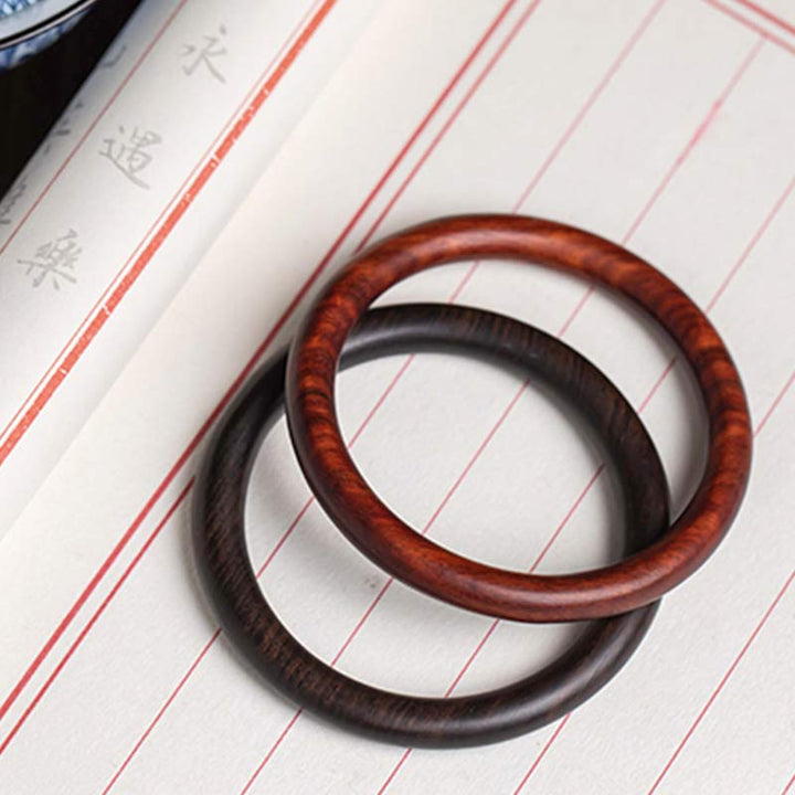Brazalete de protección de sándalo verde de ébano rojo de hoja pequeña tibetana con Buddha Stones