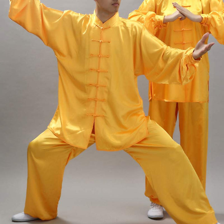 Conjunto de ropa unisex con patrón simple de Buddha Stones para meditación, oración, espiritualidad, tai chi, qigong y práctica - image 30