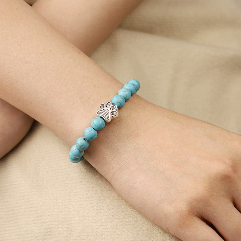 Buddha Stones Pulsera de piedra “Salva a un perro” - image 1