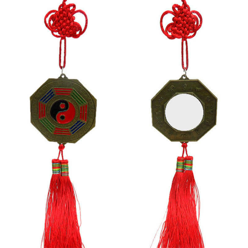 Feng Shui Bagua Mapa Chino Anudado Armonía Energía Mapa Espejo
