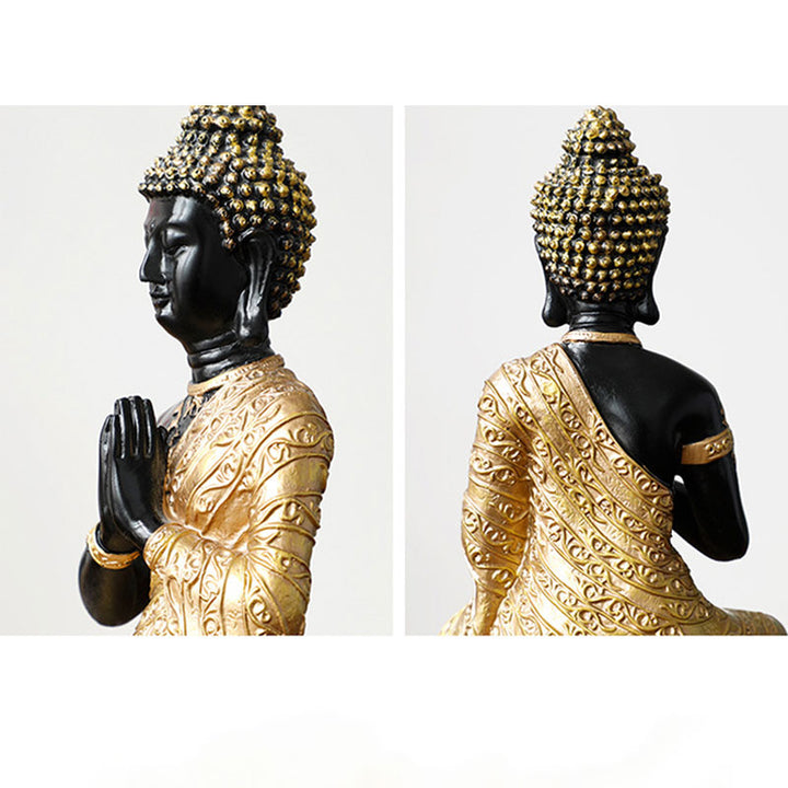 Decoración de estatua de resina de compasión de Buda de Buddha Stones de Buda