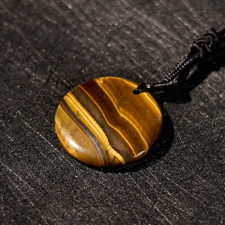 Buddha Stones, varios cristales, amatista, ojo de tigre, Aventurina verde, Yin Yang, collar espiritual, colgante