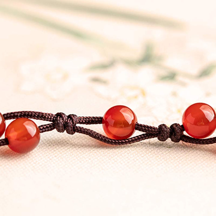 Buddha Stones con ágata roja, ágata musgosa y cinabrio para la calma