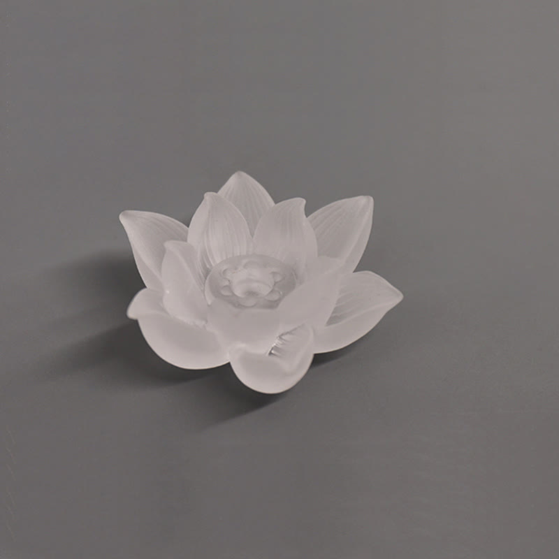 Quemador de incienso Mini Lotus Liuli Crystal Healing Meditation Stick