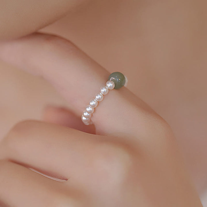 Anillo de la suerte con Buddha Stones