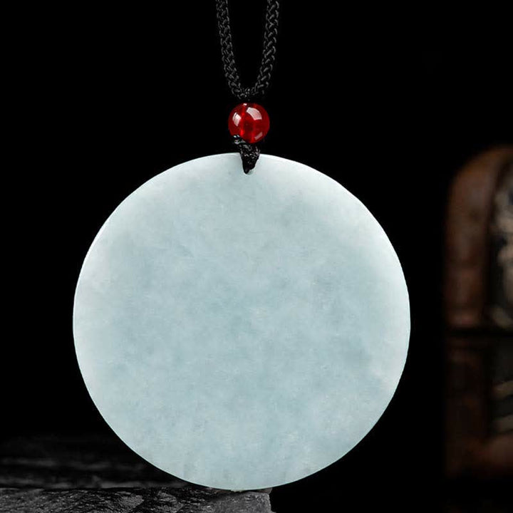 ❗❗❗Una venta flash: collar de cadena con amuleto de éxito de jade y dragón del zodíaco chino con Buddha Stones - image 7