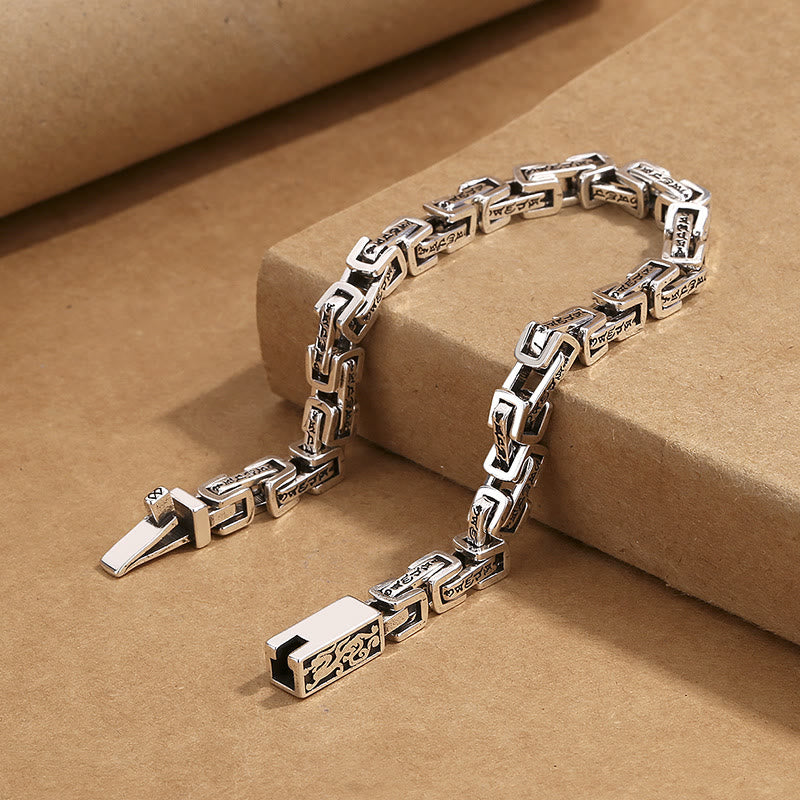 Pulsera de cobre con Buddha Stones, dragón Om Mani Padme Hum grabado, suerte y éxito - image 2