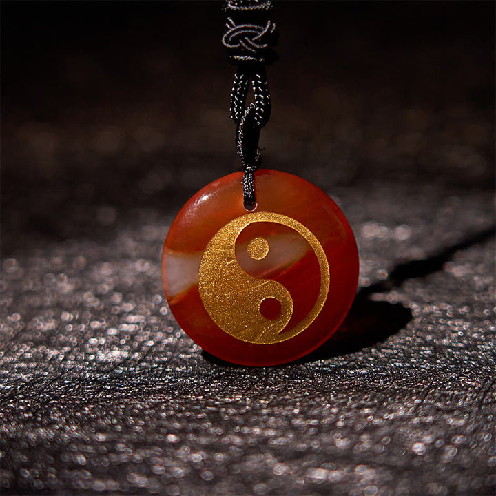 Buddha Stones, varios cristales, amatista, ojo de tigre, Aventurina verde, Yin Yang, collar espiritual, colgante