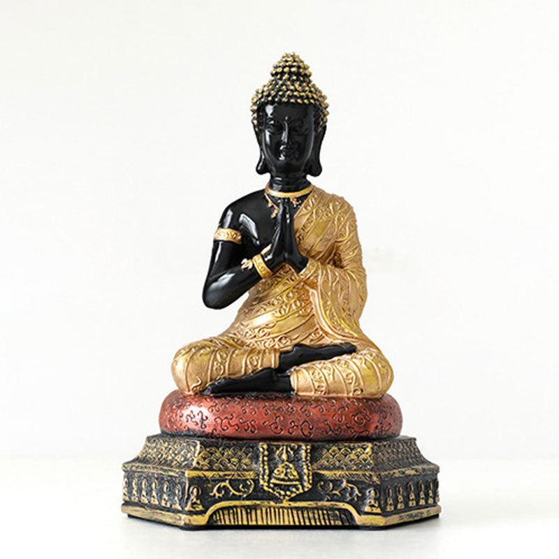 Decoración de estatua de resina de compasión de Buda de Buddha Stones de Buda