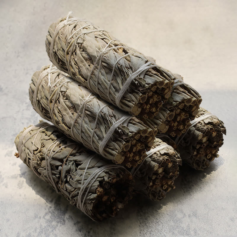 Buddha Stones Smudge Stick para limpieza del hogar, incienso, curación, meditación y rituales de California Smudge Sticks