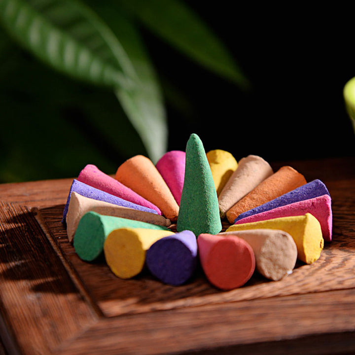 Conos de incienso de torre perfumada mixta de Buddha Stones