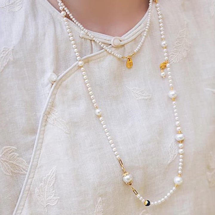 Blusa suelta de lino de ramio con Buddha Stones , camisa de manga corta, Top de estilo chino