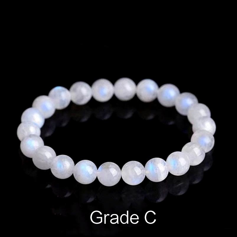 Pulsera de prosperidad de piedra lunar natural de Buddha Stones - image 7