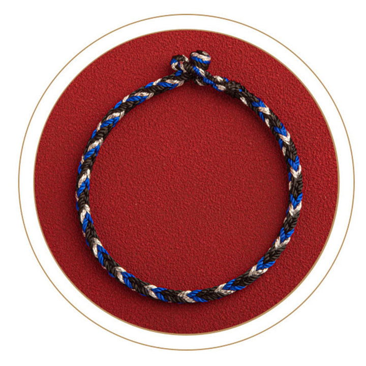 &quot;Que la prosperidad llene tu vida&quot; Pulsera Suerte Multicolor