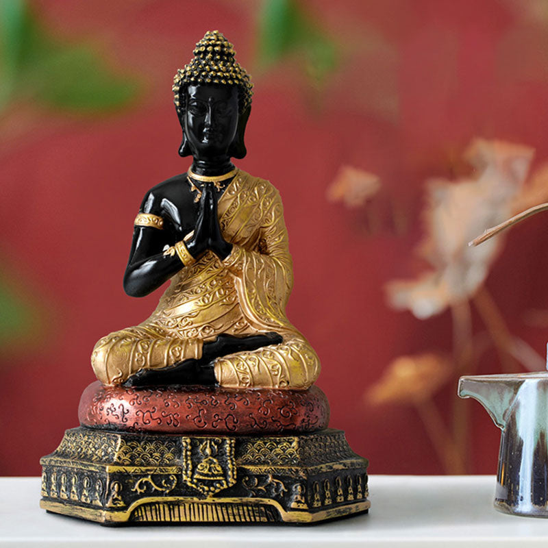 Decoración de estatua de resina de compasión de Buda de Buddha Stones de Buda