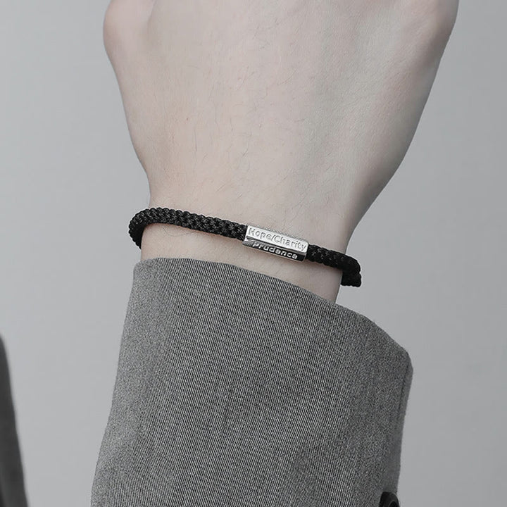 Pulsera de hilo trenzado Seven Deadly Sins Seven Virtues