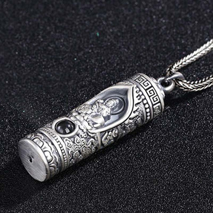 Colgante de collar de prosperidad de proyección de Buda natal del zodiaco chino - image 23