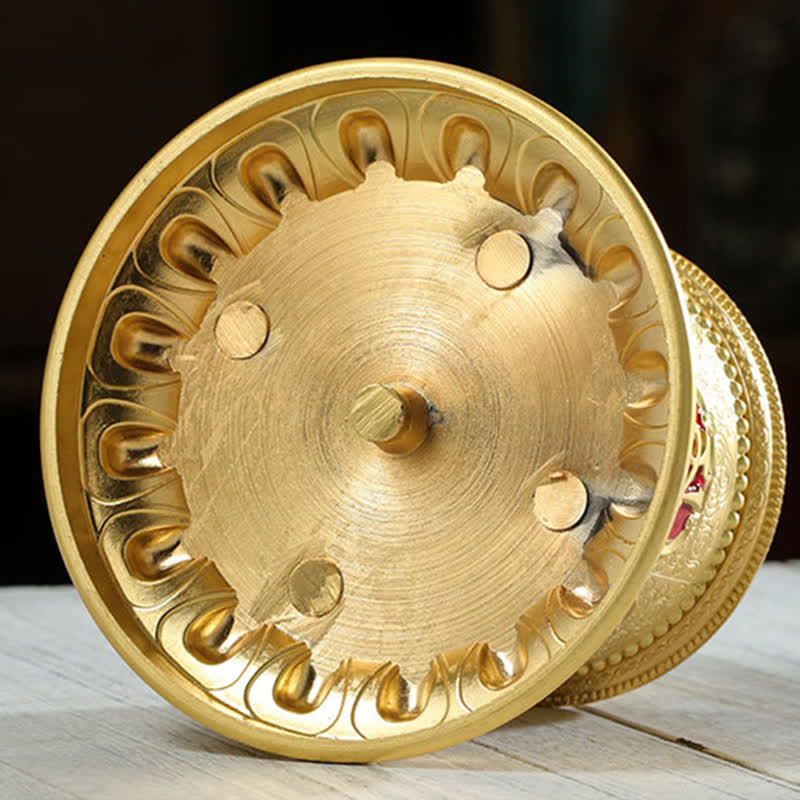 Decoración del coche de la rueda de oración de bendición tibetana