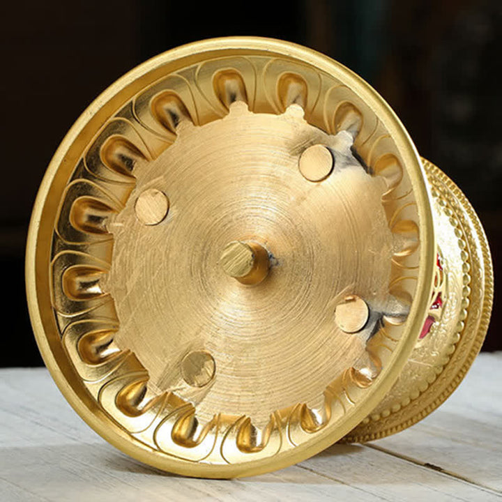 Decoración del coche de la rueda de oración de bendición tibetana