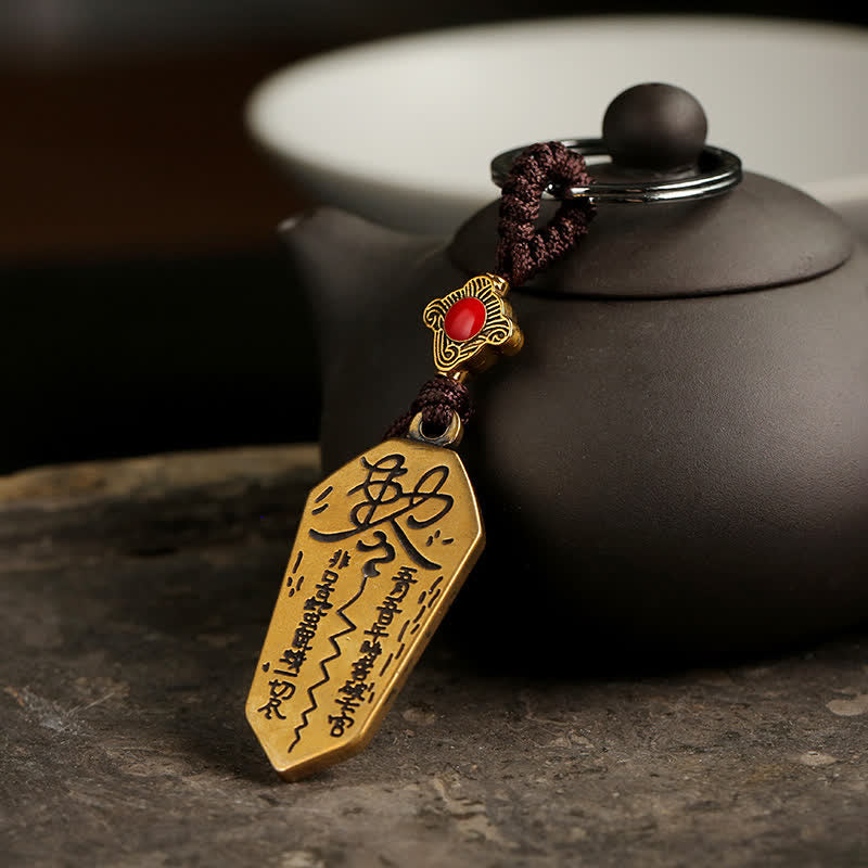 Llavero Feng Shui Bagua Yin Yang Equilibrio Paz
