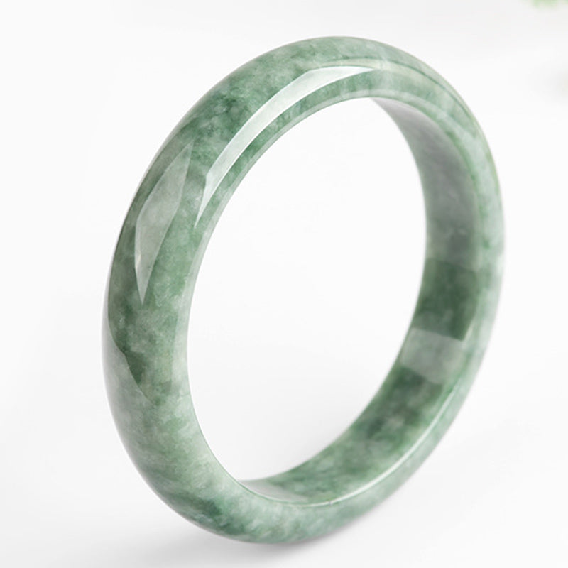 Pulsera de jade natural con Buddha Stones para la suerte y la riqueza