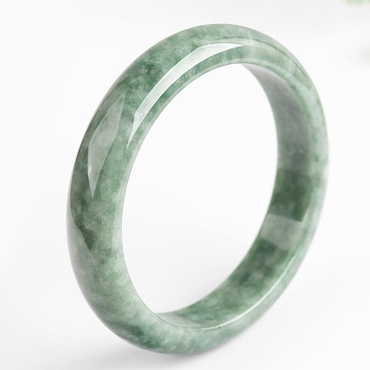 Pulsera de jade natural con Buddha Stones para la suerte y la riqueza
