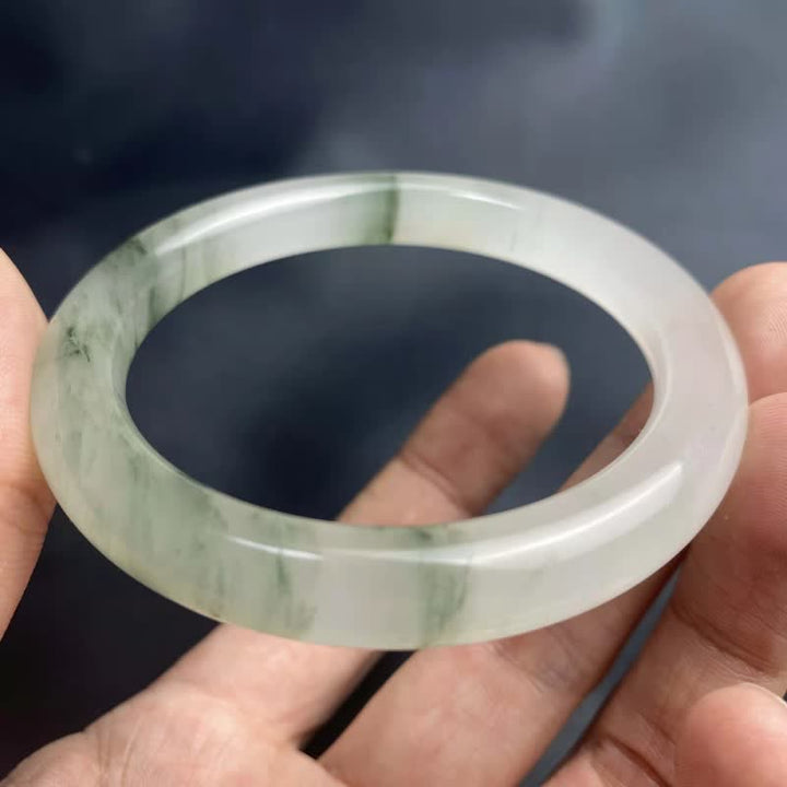 Brazalete de bendición de suerte de abundancia de jade