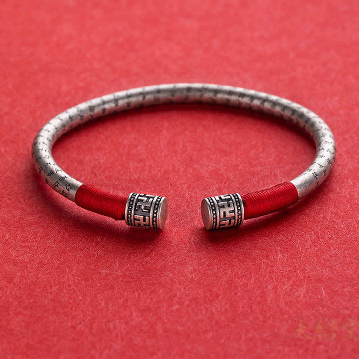 Buddha Stones Tíbet Om Mani Padme Hum Suerte Pulsera de Hilo Rojo Brazalete