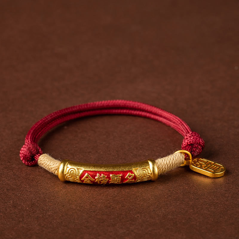 Pulsera trenzada de plata de ley 999 con Buddha Stones , hecha a mano en el Tíbet, Om Mani Padme Hum Fu, personaje de TopRank, suerte