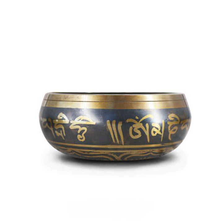 Buddha Stones Cuenco tibetano de meditación para la sanación y la atención plena Om Mani Padme Hum Cuenco - image 17