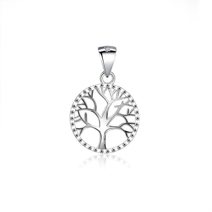 Colgante de collar de creación de plata de ley 925 con Buddha Stones, el árbol de la vida - image 8