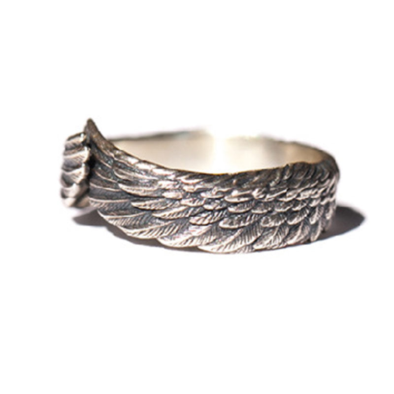 Anillo de la suerte con alas FengShui de Buddha Stones