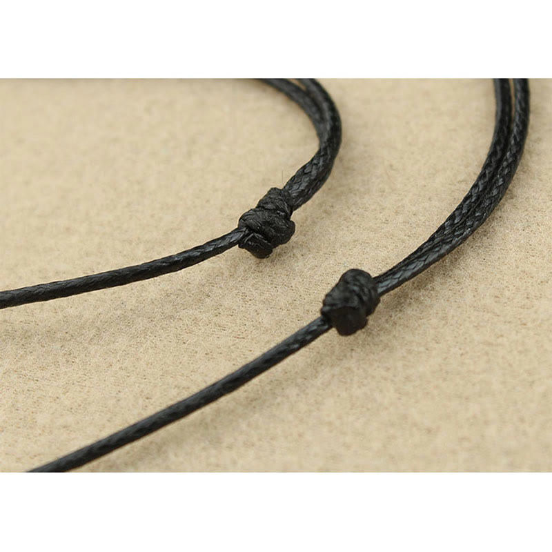 Collar con colgante de fuerza de protección con patrón de marquesa, cuentas de turquesa del Tíbet, Buddha Stones