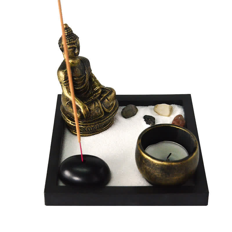 Símbolo De Buda Rocas Meditación Calma Jardín Zen Decoración Del Hogar