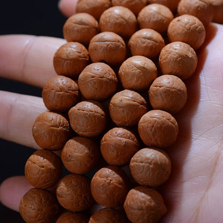 Buddha Stones 108 cuentas Mala Nepal semilla Bodhi suerte riqueza borla pulsera