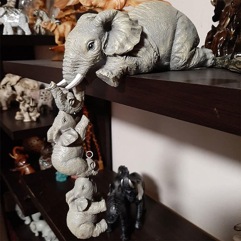 Buddha Stones , 3 uds., figuras de elefante Feng Shui, figura de riqueza, decoración del hogar - image 3
