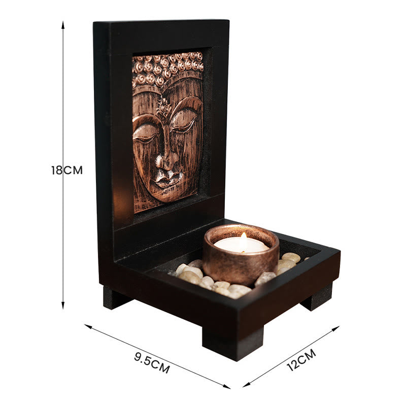Buddha Stones Buda Compasión Serenidad Hogar Oración Altar Zen Decoración