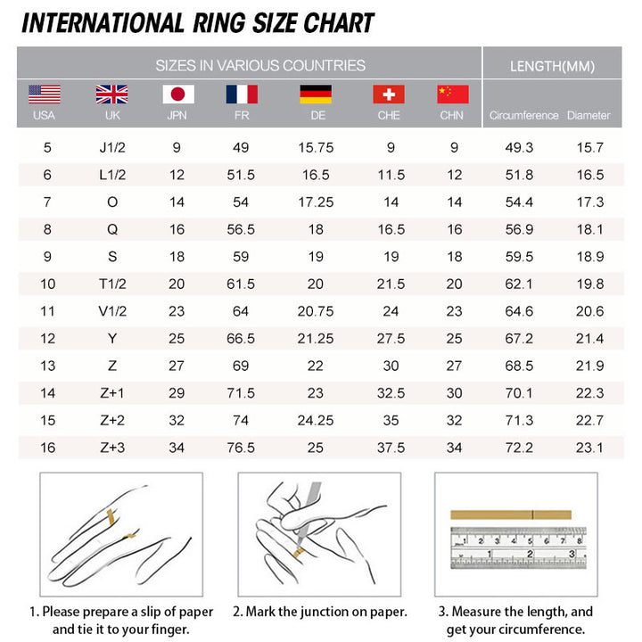 Anillo de bendición con cuentas de plata de ley 925