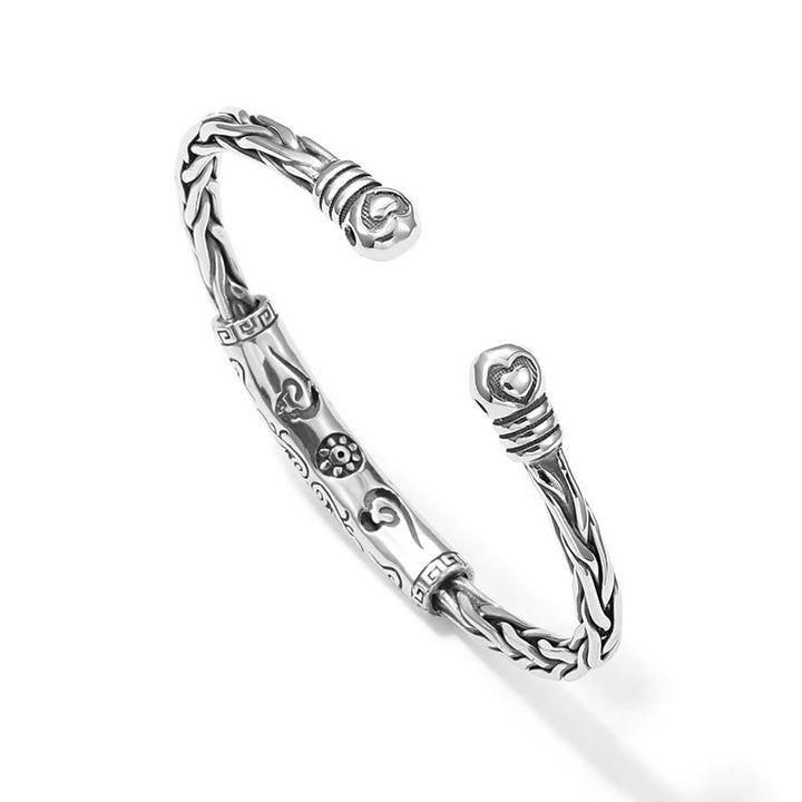 Pulsera con Buddha Stones Tíbet Om Mani Padme Hum grabadas
