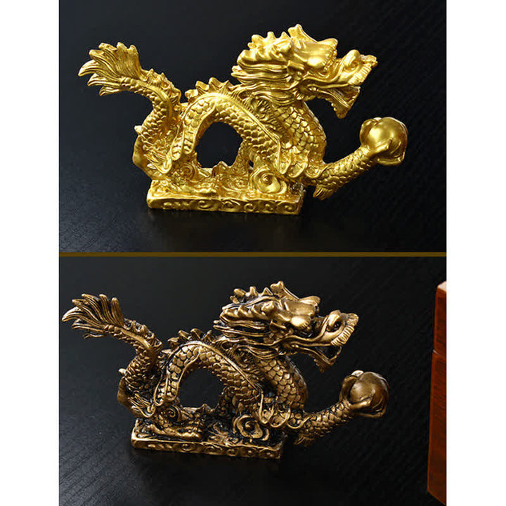 ❗❗❗Una venta flash: Buddha Stones Feng Shui Dragón Auspicioso Nube Riqueza Suerte Decoración